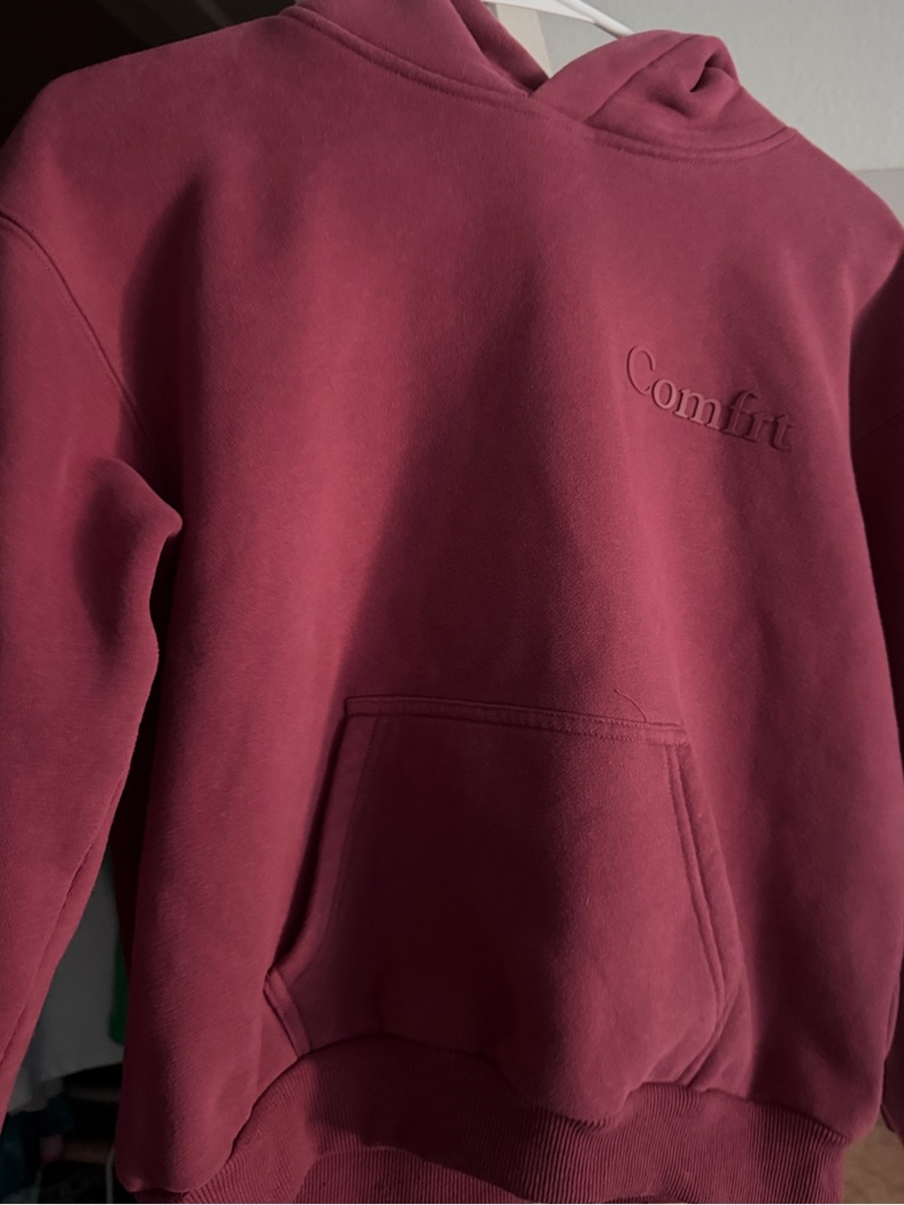 Comfit Pullover Hoodie — Rich Wine Plum
